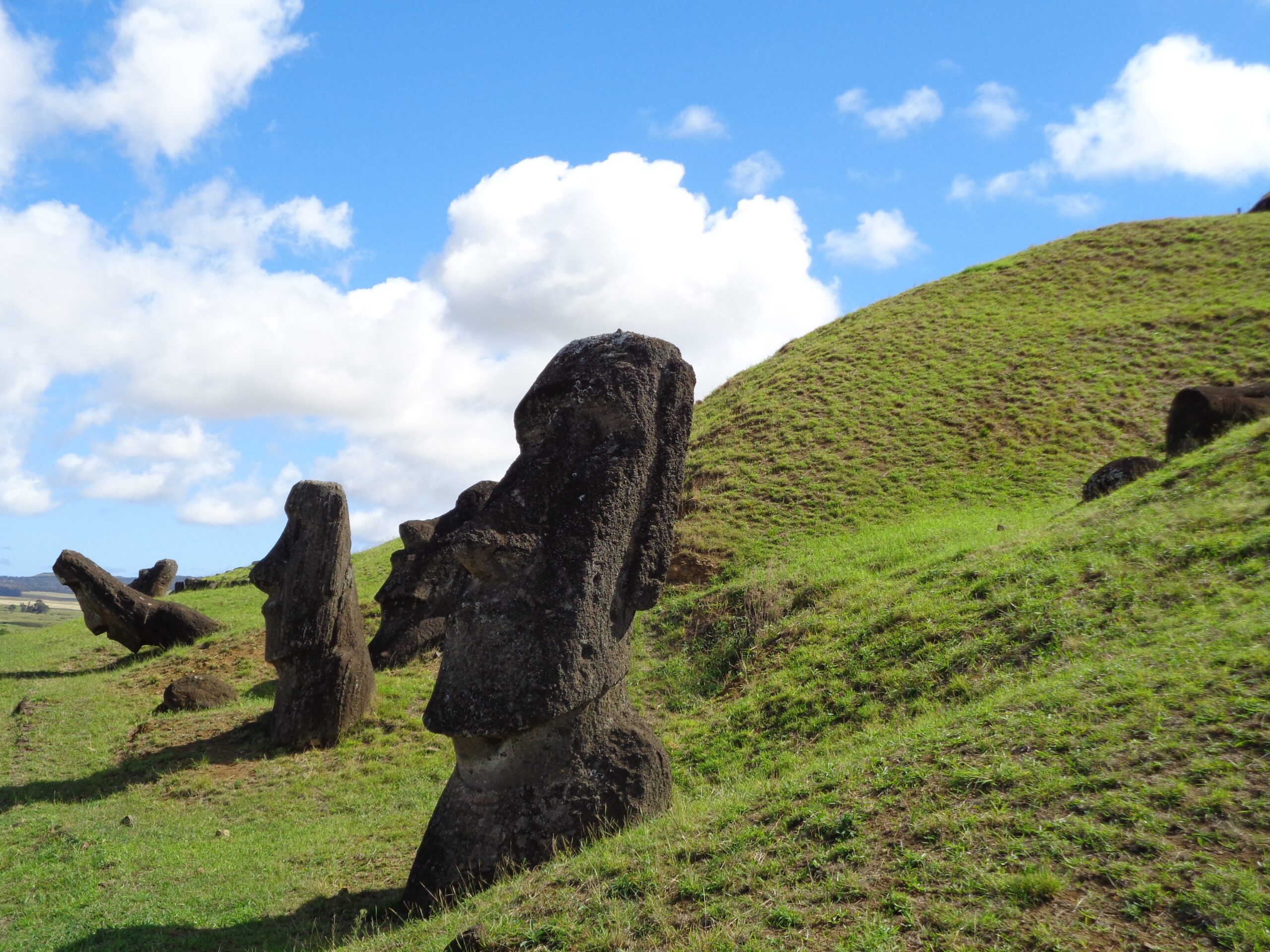 Easter Island’s 700-year-old Moai statues have been irreparably damaged by volcanic fire